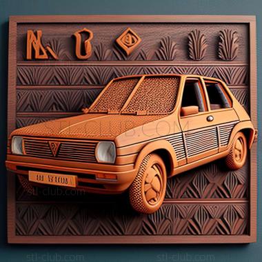 3D модель Renault 12 (STL)